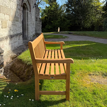 Load image into Gallery viewer, Chester Memorial Bench 5ft in Teak Wood