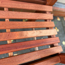 Load image into Gallery viewer, Turnberry Memorial Bench 5ft in Mahogany wood (Eco)