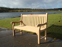 Load image into Gallery viewer, Kenilworth Memorial Bench 5ft in Teak wood