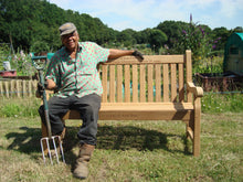 Load image into Gallery viewer, Kenilworth Memorial Bench 5ft in Teak wood