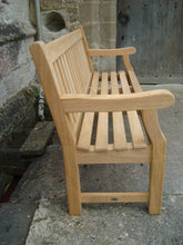 Load image into Gallery viewer, Royal Park Memorial Bench 6ft in Roble wood (Free 1 line engraving)