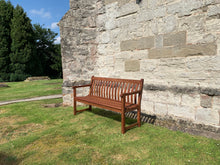 Load image into Gallery viewer, Broadfield Memorial Bench 5ft in Cornis wood