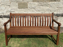 Load image into Gallery viewer, Broadfield Memorial Bench 5ft in Cornis wood