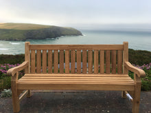Load image into Gallery viewer, Edinburgh Memorial Bench 6ft in Teak Wood