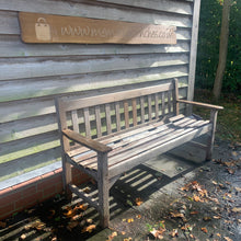 Load image into Gallery viewer, Vintage Lister Bench 5ft in Teak Wood (3)