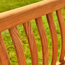 Load image into Gallery viewer, Broadfield Memorial Bench 4ft in Teak wood
