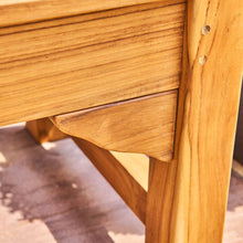 Load image into Gallery viewer, Royal Park Memorial Bench 5ft in Teak wood (Free 1 line engraving)
