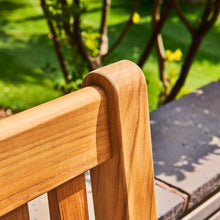 Load image into Gallery viewer, Royal Park Memorial Bench 5ft in Teak wood (Free 1 line engraving)