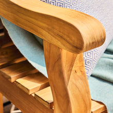 Load image into Gallery viewer, Royal Park Memorial Bench 5ft in Teak wood (Free 1 line engraving)