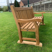 Load image into Gallery viewer, Edinburgh 1.8m heavy duty memorial bech with optional set of feet 