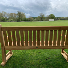 Load image into Gallery viewer, Edinburgh memorial bench with optional set of feet 