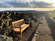 Load image into Gallery viewer, 2023-01-28-Rochester bench 5ft in teak wood, Roman Corbridge