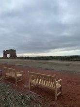 Load image into Gallery viewer, 2023-02-25-Rochester bench 5ft in teak wood, Wroxeter Roman City