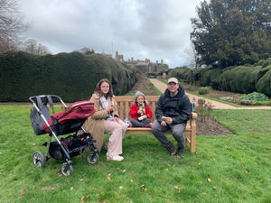 2023-03-04-Winchester bench 6ft in teak wood, Walmer Castle