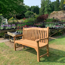 Load image into Gallery viewer, Oxford Memorial Bench 5ft in FSC Certified Teak Wood