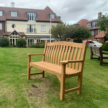 Load image into Gallery viewer, Oxford Memorial Bench 4ft in FSC Certified Teak Wood