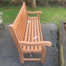 Load image into Gallery viewer, Kenilworth Memorial Bench 6ft in FSC Certified Teak Wood (Eco)