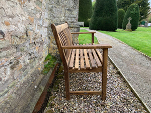 Broadfield Memorial Bench 4ft in FSC Certified Acacia Collection