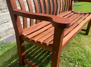 Turnberry Memorial Bench 5ft in FSC Certified Cornis wood (Free cornis oil)