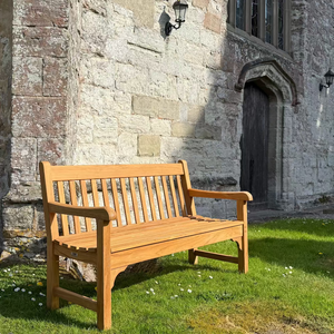 Chester Memorial Bench 5ft in Teak Wood