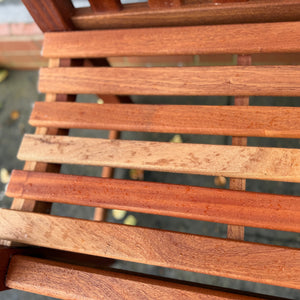 Turnberry Memorial Bench 5ft in Mahogany wood (Eco)