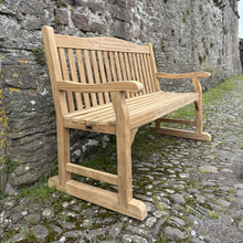 Load image into Gallery viewer, Warwick 5ft memorial bench with optional set of feet 