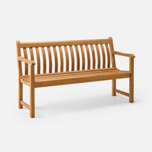 Load image into Gallery viewer, Broadfield Memorial Bench 5ft in Teak wood