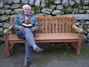 Britannia Memorial Bench 6ft in FSC Certified Teak Wood