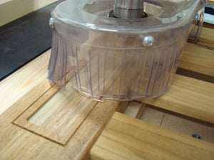 Pocket carving to wood