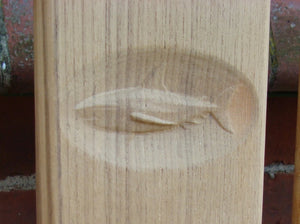 3d shark engraving