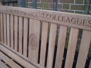 2014-01-10-Kenilworth bench 5ft with central panel in teak wood-2760