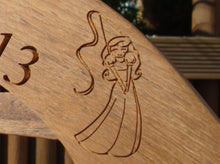 Load image into Gallery viewer, Princess carving to wood