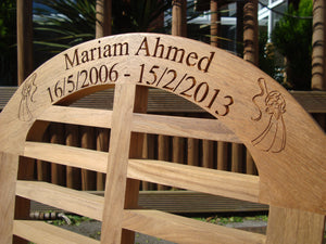 Princess carving to wood