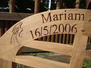 Princess carving to wood