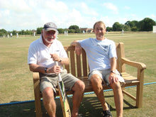 Load image into Gallery viewer, Britannia Memorial Bench 5ft in FSC Certified Teak Wood