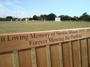 Britannia Memorial Bench 5ft in FSC Certified Teak Wood