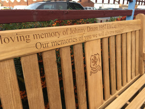 2015-12-9-Kenilworth bench 5ft with central panel in teak wood-4085