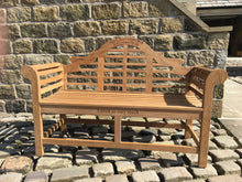 Load image into Gallery viewer, Lutyens Memorial Bench 5ft in Teak Wood