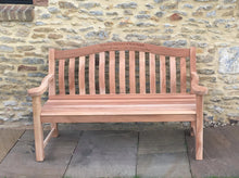 Load image into Gallery viewer, Turnberry Memorial Bench 5ft in FSC Certified Mahogany wood (Free sealer)