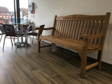 Load image into Gallery viewer, 2018-03-23-Warwick bench 5ft in teak wood-5380