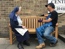 Load image into Gallery viewer, Britannia Memorial Bench 5ft in FSC Certified Teak Wood