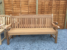 Load image into Gallery viewer, 2019-06-1-Kenilworth bench 6ft in teak wood-5496