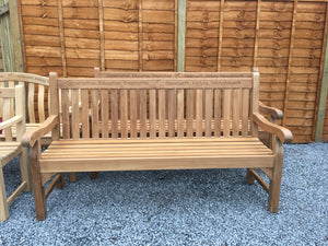 2019-06-1-Kenilworth bench 6ft in teak wood-5496