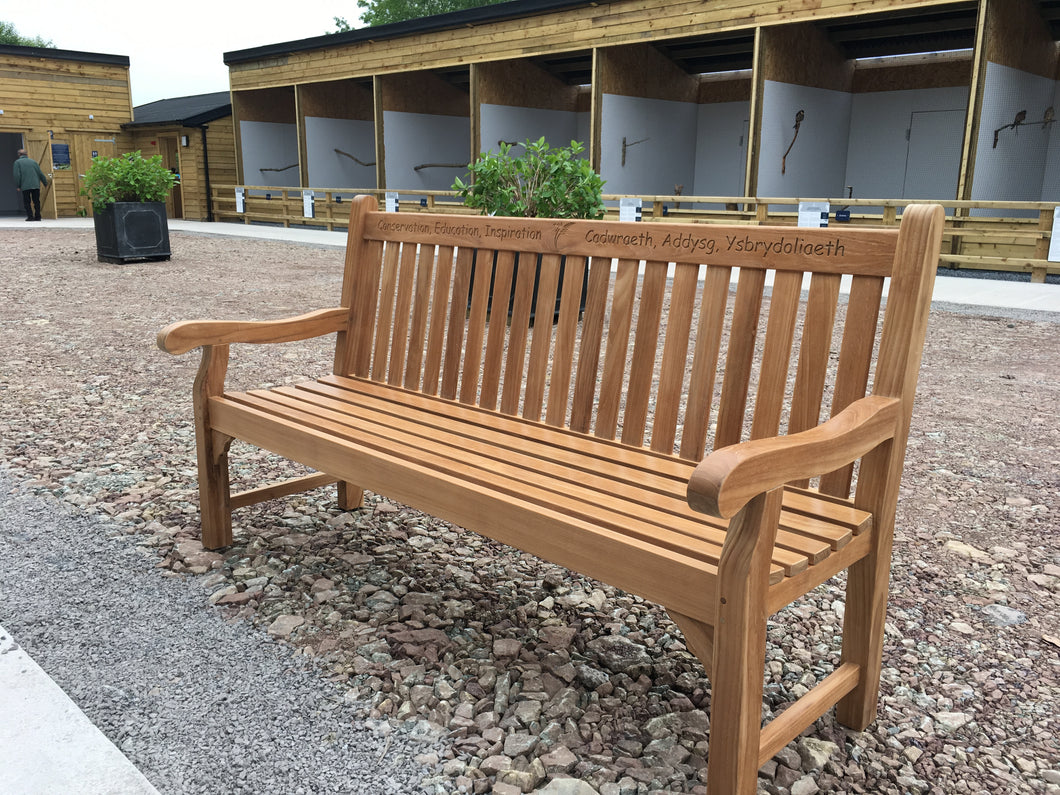 2019-06-1-Kenilworth bench 6ft in teak wood-5496