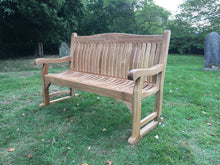 Load image into Gallery viewer, 2018-9-14-Windsor bench 5ft in teak wood-5634