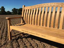 Load image into Gallery viewer, 2018-09-22-Oxford bench 5ft in teak wood-5653