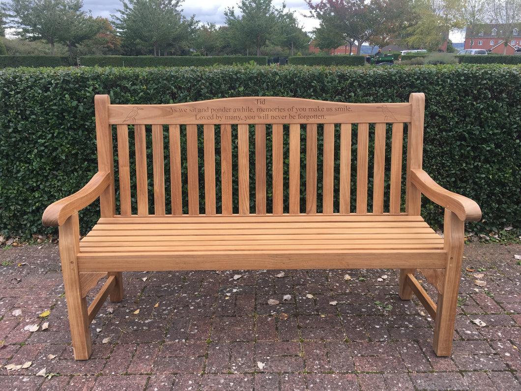 2018-10-02-Warwick bench 5ft in teak wood-5660