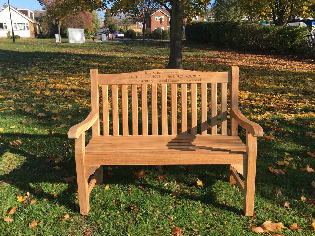 2018-10-31-Warwick bench 4ft in teak wood-5683
