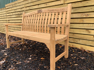 2018-12-04-Oxford bench 5ft in teak wood-5693