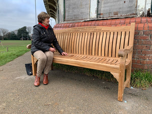 2019-2-7-Windsor bench 6ft in teak wood-5707